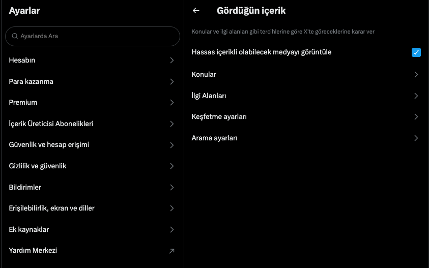 Kripto ile ilgilenen bir kişiysen mutlaka yapman gereken ayarları söylüyorum. ⤵️

Ayarlar > Gizlilik ve Güvenlik > Gördüğün İçerik > İlgi Alanları (Alakasız tüm konuların tikini kaldır.)

📍Bildiğiniz üzere X algoritması kripto içeriklerinin trend olma ihtimalini %70 azaltmış