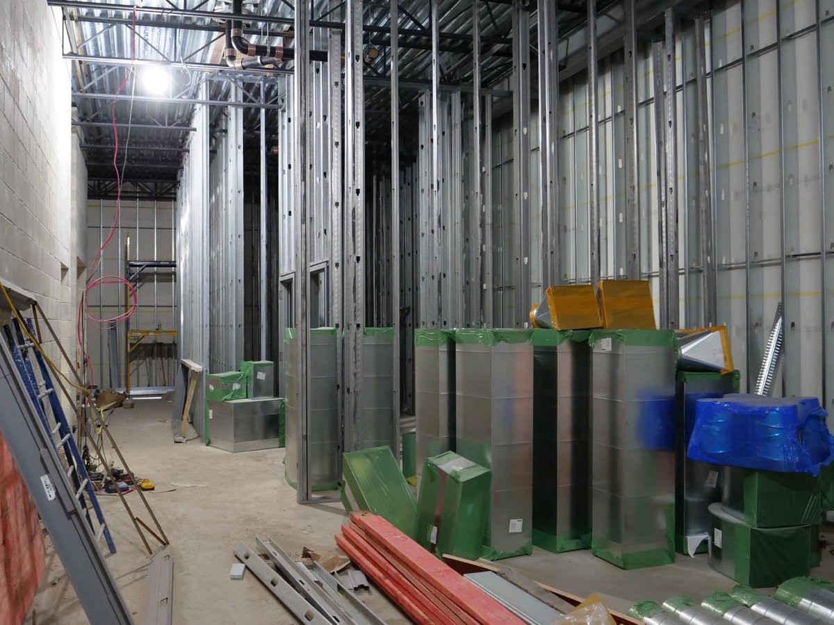 SBCubs's tweet photo. Duct. Duct. HEAT!
#UnderCubstruction https://t.co/5QtcrhkYRQ