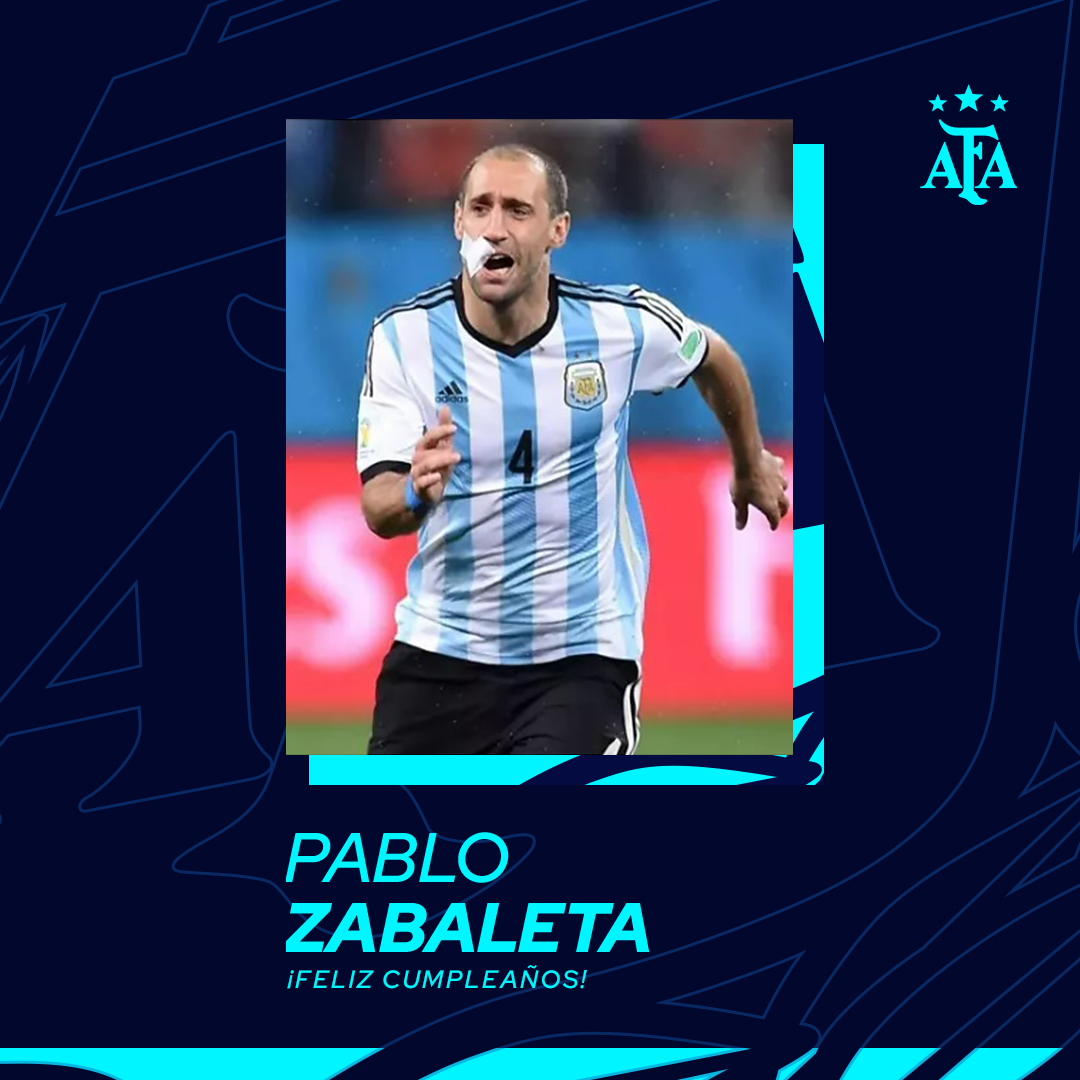 Argentina's tweet photo. #SaludoAlbiceleste 🇦🇷 ¡Feliz cumple, Pablo! 🥳 https://t.co/sjMmEEBY8O