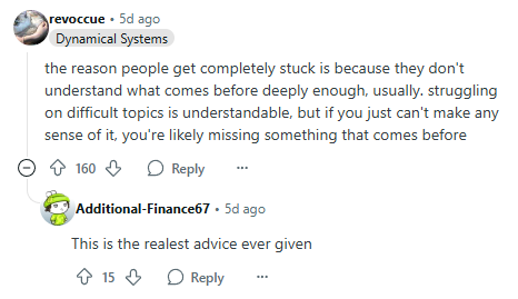 justinskycak's tweet photo. The realest advice ever given: https://t.co/LSWiIv74lq