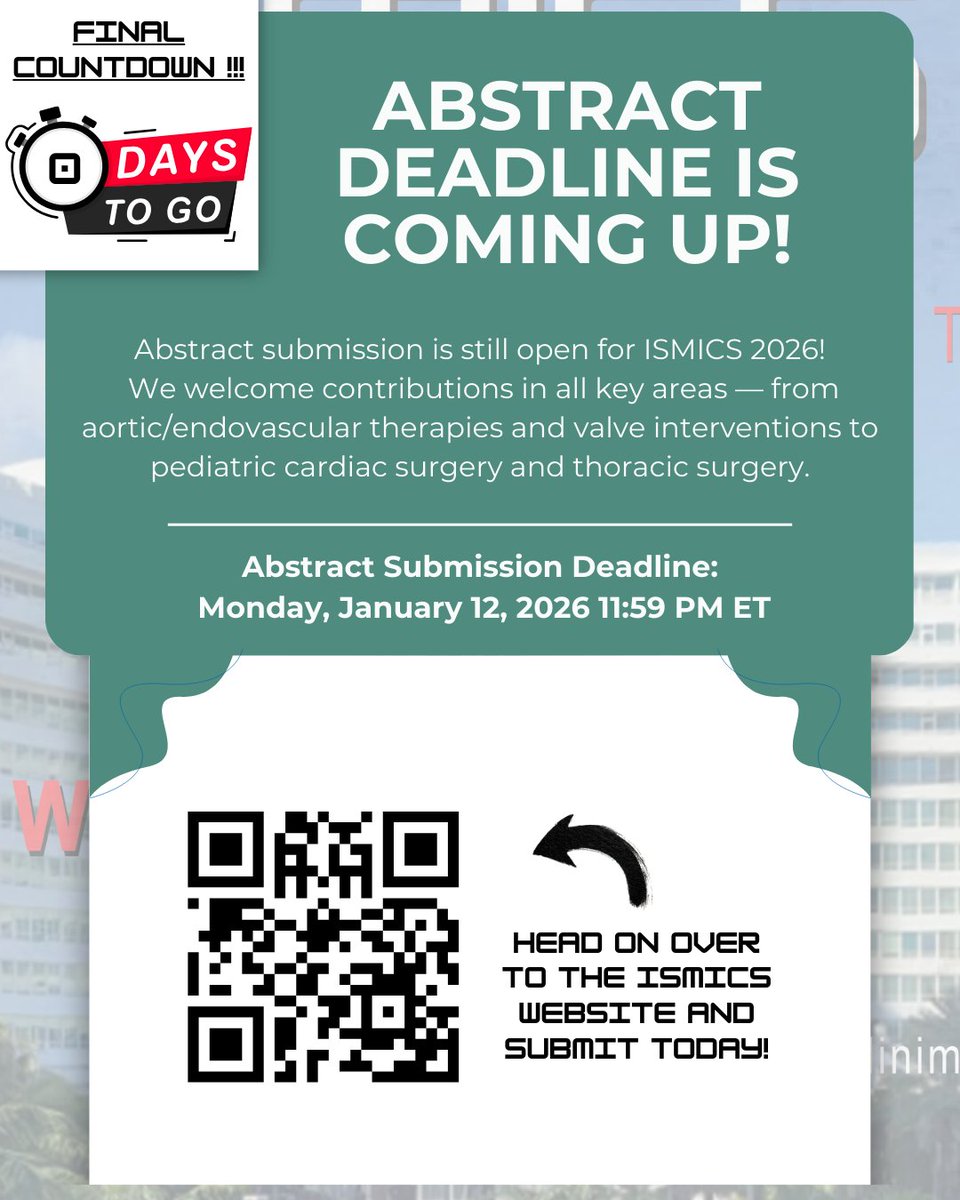 ISMICSofficial tweet media