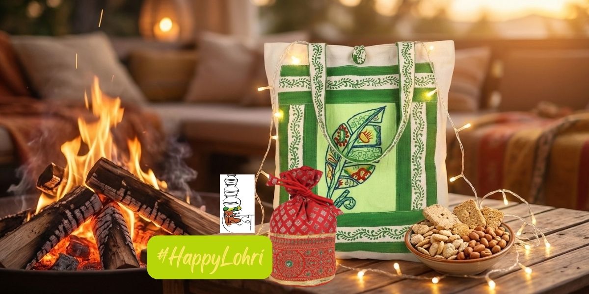 IndhaCraft's tweet photo. May your Lohri be as warm as the bonfire 🔥
and as sweet as gajak 😄
Happy Lohri from Indha ✨
#Lohri #HappyLohri #Indha #SustainableStyle #Upcycled #Handcrafted #WomenEmpowerment #IndianCraft #SlowFashion #GiftGreen https://t.co/KGD7domT0S