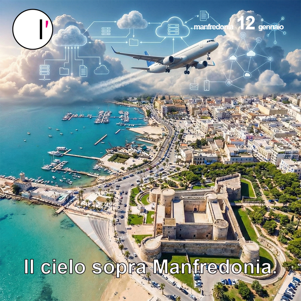 Manfredonia, 12 gennaio
Servizi comunali nel cloud e voli Foggia–Linate ripristinati: il territorio guarda al futuro.
#Manfredonia #Cloud #GinoLisa #Innovazione
 visitmanfredonia.com/12gennaio2026/