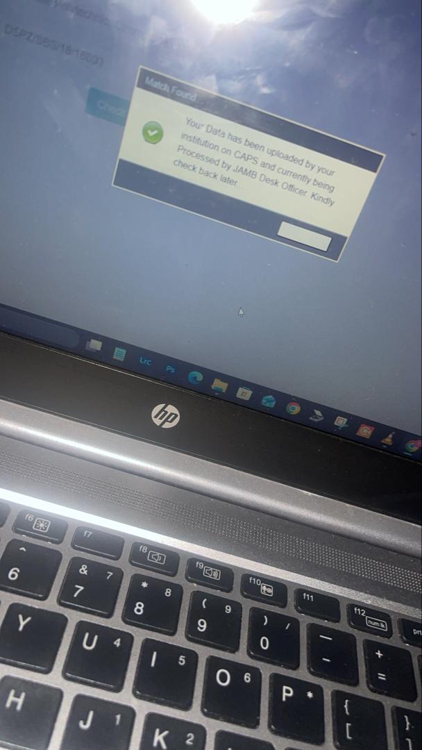 SolomonJephtha's tweet photo. @JAMBHQ @Abdulganiyu1752 Good day Sir/ ma please this candidate data has been uploaded by her institution for over two months now but is yet to be approved by you.... Please do something about it please 🙏 https://t.co/W7kCO3amWp
