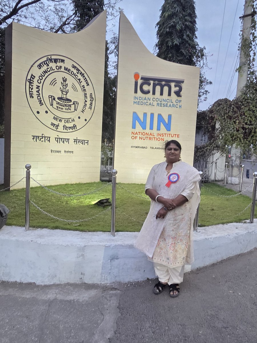 parimala_diet's tweet photo. I am deeply humbled and honoured to receive the RND Sadhana Awards 2026  under the category ✨Excellence in Dietetics – Private Practice,✨ at the ICMR–National Institute of Nutrition Hyderabad, on 10 January 2026, marking Dietetics Day in India.#RNDawards #ExcellenceInDietetics https://t.co/oBezDwFgXZ