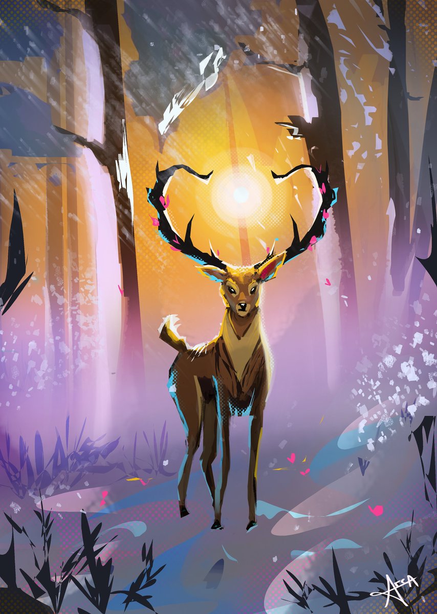 MilkaByl's tweet photo. 🦌❄️💚 #art #dessin https://t.co/XNmNebyQtd