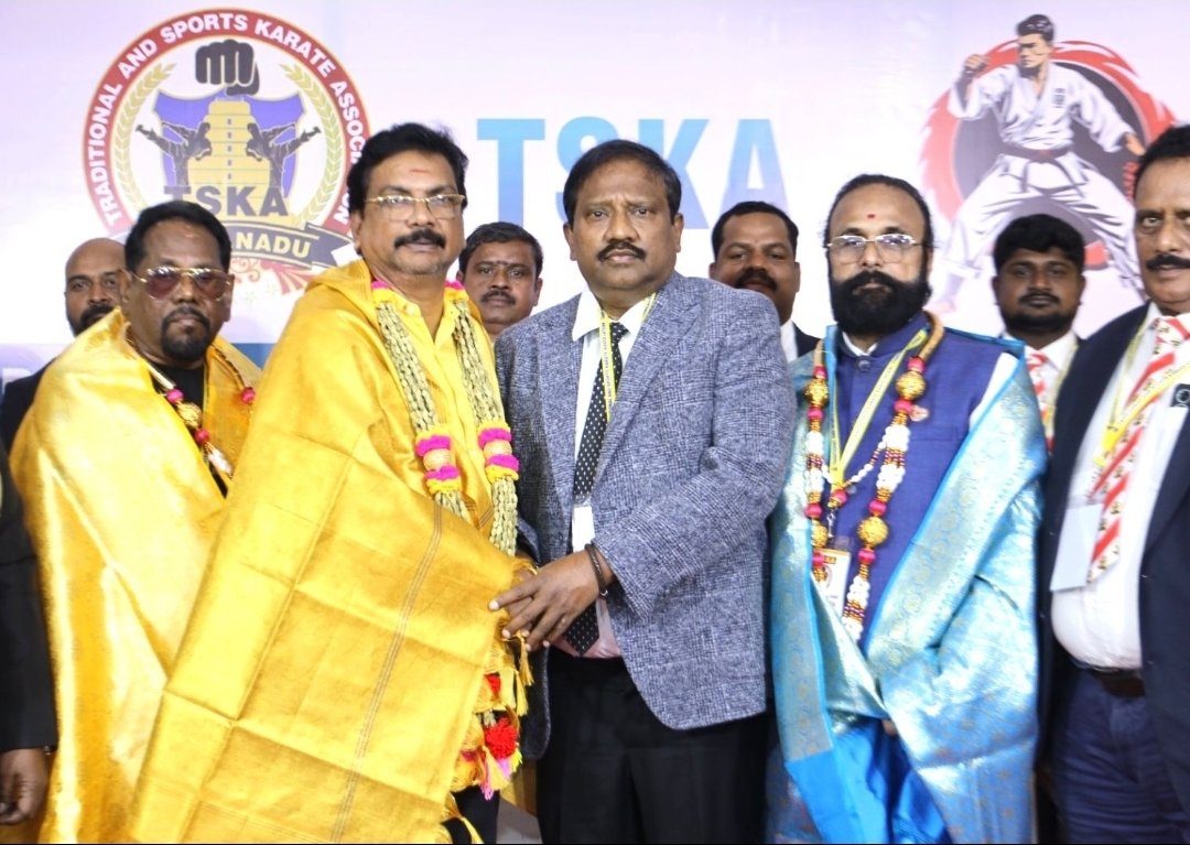 ANSPRASADBJP's tweet photo. The Annual General Body Meeting of the Traditional and Sports Karate Association ( #TSKA ) Tamilnadu was successfully held yesterday in Chennai, marking a significant milestone in the promotion and unification of karate across the state.
The meeting was gracefully presided over by #Sensei Karate R. #Thiagarajan, esteemed State Secretary of the @BJP4TamilNadu and Patron of the Traditional and Sports Karate Association Tamilnadu.
The great key coordinators who played an instrumental role included:
#Hanshi Dr. #Rethinam, President of the Okinawa Shorin-Ryu Shobukan Karate & Kobudo Association India (#OSSKKAI)
#SenseiRajaguruRavindran, Founder President of KR Academy and representative of the International Shotokan Karate-Do Organization*
The event witnessed enthusiastic participation from district and state-level office bearers of the Traditional and Sports Karate Association Tamilnadu, along with prominent karate officials, Sensei Grand Masters, accomplished male and female champions (Veerar and Veeranganai), academy leaders, and distinguished participants from every corner of Tamil Nadu.
In his inspiring special address, Sensei #KarateRThiagarajan @karatethiagu highlighted that karate athletes exemplify unparalleled discipline and commitment to physical and mental well-being, serving as ideal role models for society at large.
He described karate as a magnificent, time-honored art of self-defense—one that possesses immense potential to safeguard children, students, youth, and women from the dangers of addiction and substance abuse.
He passionately advocated for its widespread promotion and teaching throughout Tamil Nadu, reaching every child, student, young person, and especially women, to foster a healthier, more disciplined generation.
As an immediate priority, he proposed hosting a national-level karate championship in Tamil Nadu to ignite greater interest and participation in this empowering self-defense discipline across the state.
He further called upon Tamil Nadu's karate athletes and referees to increase their presence and excel in national.competitions, thereby establishing the state as a frontrunner in karate self-defense.
#SenseiThiagarajan emphasized the critical need for all karate organizations in Tamil Nadu to unite under the leadership of the Traditional and Sports Karate Association Tamilnadu, working collaboratively to propel the art forward with strength, harmony, and vision.
As a special guest and spokesperson for the Tamil Nadu BJP , I, @ANSPRASADBJP had the privilege of addressing the gathering.
I underscored that the Government of India, under the visionary leadership of @PMOIndia @narendramodi , stands at the forefront of promoting sports and athletic excellence nationwide.
Tamil Nadu holds tremendous potential to lead contributions in karate self-defense—not only within the state but on the national stage.
The Ministry of Youth Affairs and Sports stands ready to provide the necessary support, and through collective effort, we can realize this shared aspiration.
The meeting concluded on a poignant note as the assembly paid heartfelt tribute to the late #SureshKalmadi, former President of the #IndianOlympicAssociation.
Gratitude was expressed for his invaluable support during his tenure, when—upon an urgent request from the Tamil Nadu Karate Association, led by Sensei Karate R. Thiagarajan—karate was swiftly included as an event in The National Games held in Guwahati, Assam in 2007 within a limited timeframe.
This timely approval enabled karate competitions to flourish successfully on the continental stage.
(2)
@HMOIndia @AmitShah @NitinNabin
@blsanthosh @nsitharaman @PiyushGoyal @DrSJaishankar
@mansukhmandviya @IndiaSports
@YASMinistry @NainarBJP
@CMOTamilnadu @Udhaystalin
@SportsTN_ @sdat_tn @Office_of_Udhay
@worldkarate_wkf @jkaofny @ShotokanHq @HideakiYamada8
@KyokushinBlog @AsianKarate
@Asiankarateka @sakfofficial
@AKF_Karate