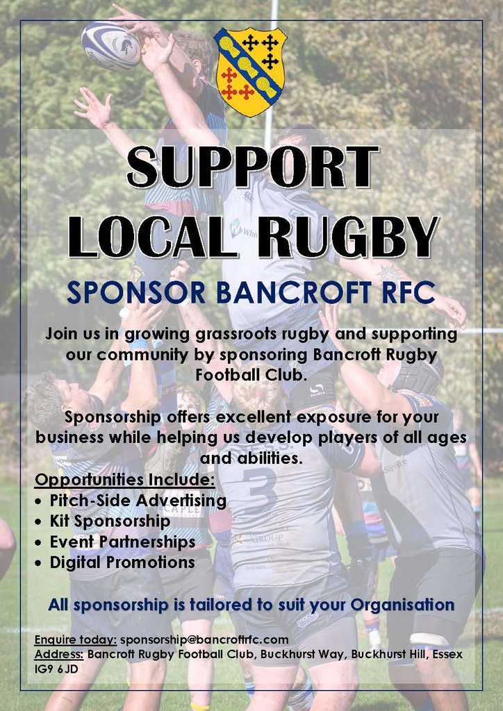 Bancroft RFC tweet media