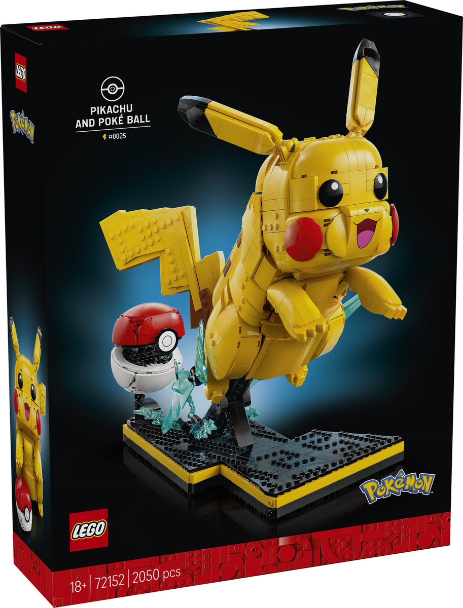 Aftasher's tweet photo. ¡Ya revelaron los primeros sets de LEGO Pokémon y están increíbles!

Estarán disponibles el 27 de Febrero ¿cuál te vas a comprar? https://t.co/elzSpBt15x