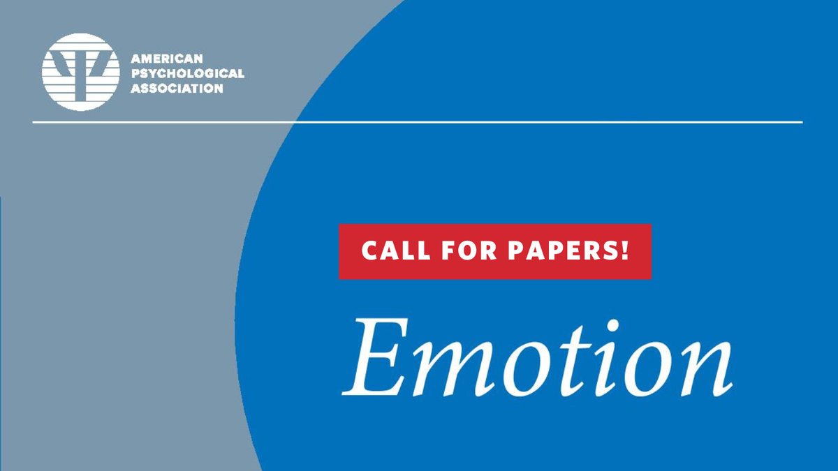 adoCornell's tweet photo. Call for papers: Emotion special issue on Affect Dynamics Across Multiple Timescales (moments→days→years) and links to mental and physical health. Letters of intent due Jan 15, 2026. Details/submission: https://t.co/44fOiCJWBD @APA_Journals https://t.co/uFdYmHtgAw