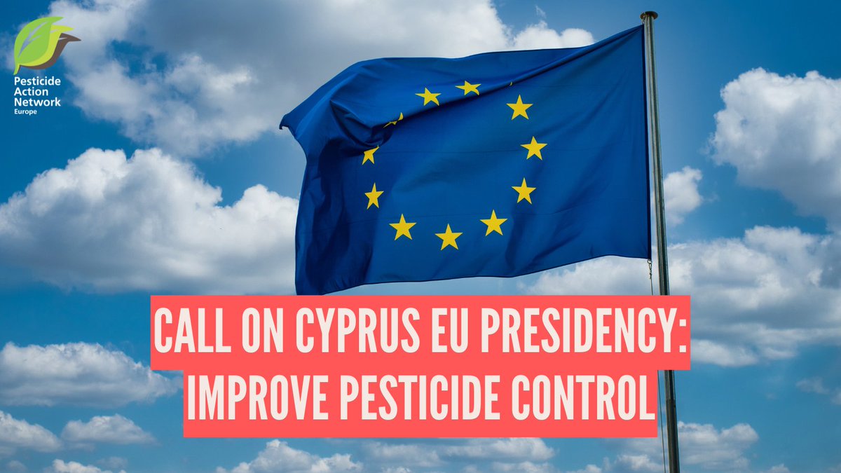 🇨🇾📩 Scientists, PAN Europe, the <a href="/LaonaFoundation/">Laona Foundation</a> and Friends of the Earth Cyprus ask the Cypriot ministers to prioritise #pesticide issues affecting public health, water resources and the environment.
pan-europe.info/blog/call-cypr…