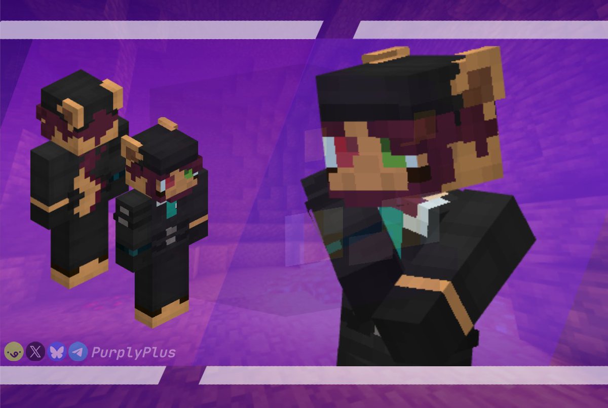 Pur 💜🍇 | Minecraft Comm Open! tweet media