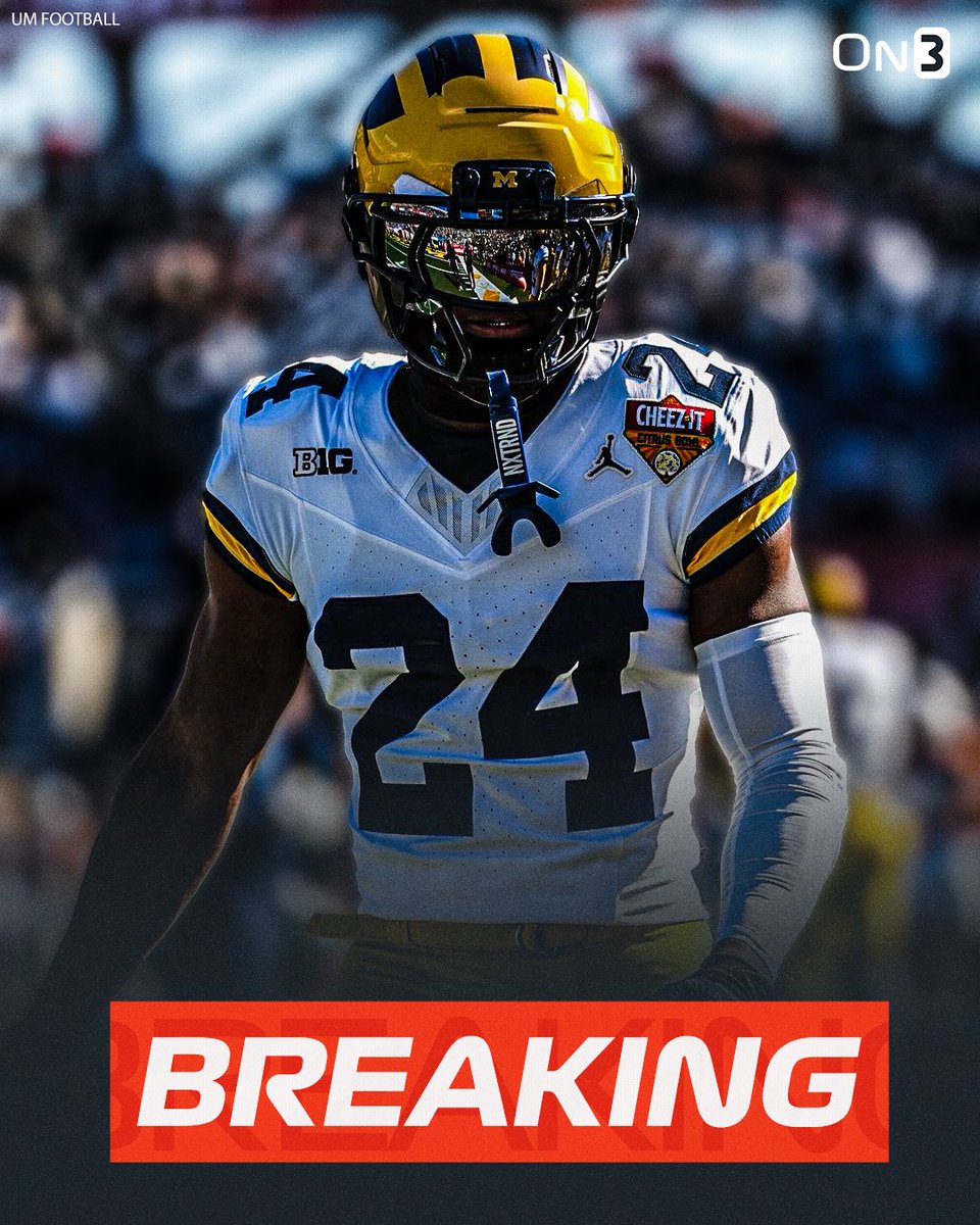 TransferPortal's tweet photo. NEW: Michigan DB Tevis Metcalf has entered the NCAA transfer portal, @PeteNakos and @Hayesfawcett3 report.

https://t.co/kSYG7dZ8sR https://t.co/MEqK2RLUoy