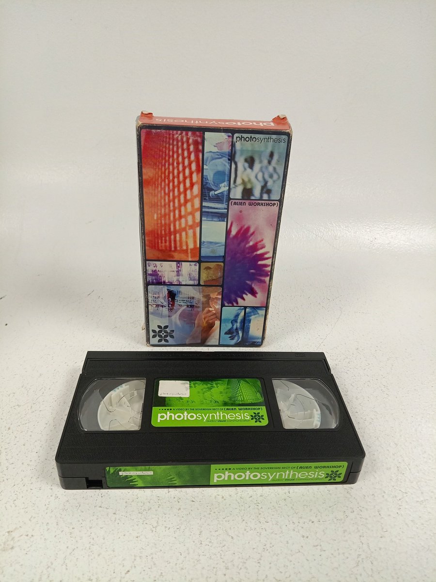 Alien Workshop Photosynthesis VHS Skateboard Video Tape Rare