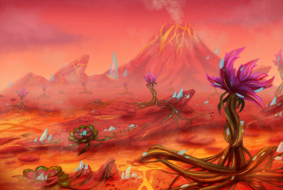 arthurheding's tweet photo. Concept Art - Volcanic Savanah

This was a piece I made several months ago for a writer. His story featured a volcanic planet from which valuable plants and crystals grow in abundance.

...

#conceptart #scifi #volcano #fantasy #bookillustration #scenery #dnd https://t.co/qlACc0E0N8