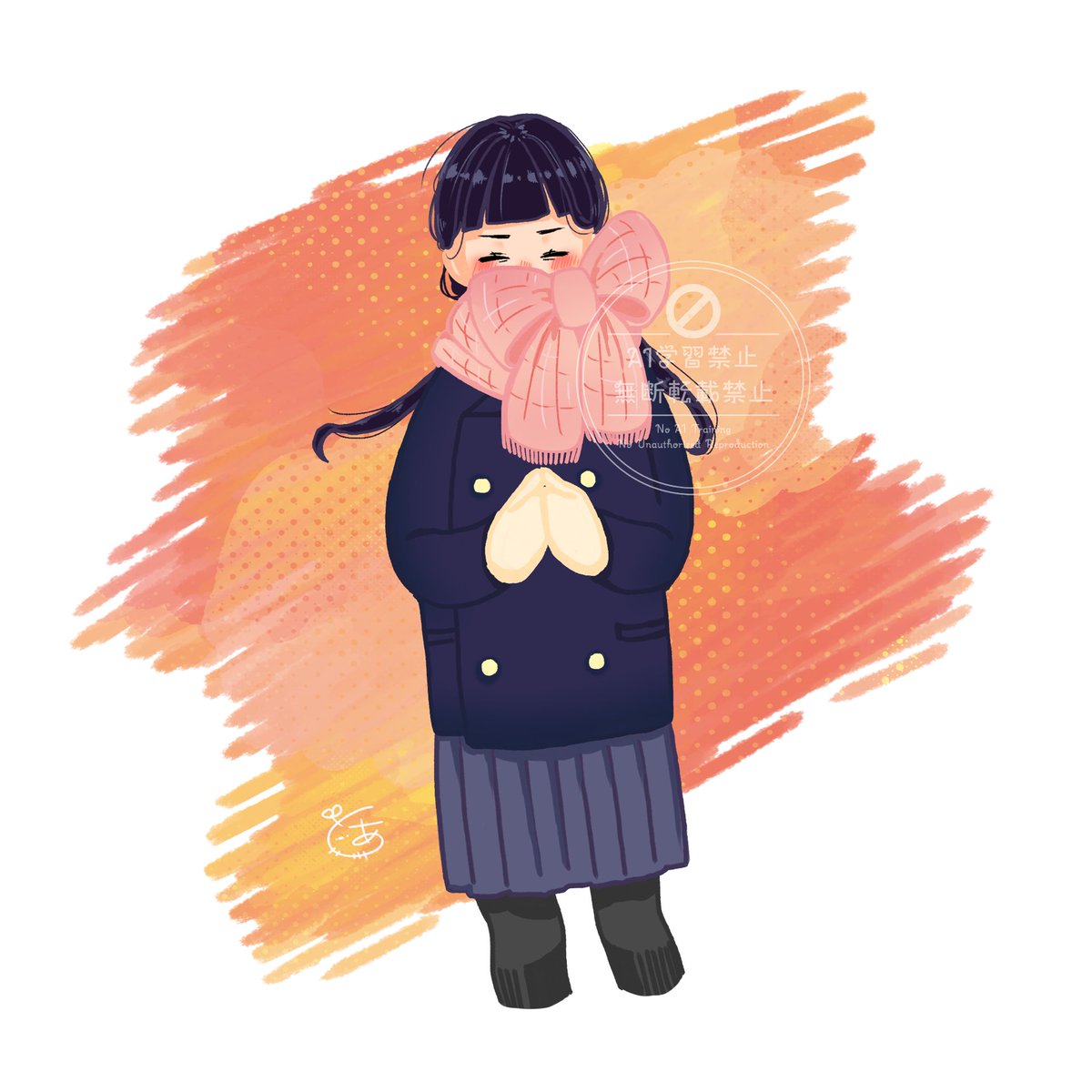 お気に入りあげ！

#イラスト練習中 
#三連休はフォロワーさんが増えるらしい 
#絵描きさんと繋がりたい