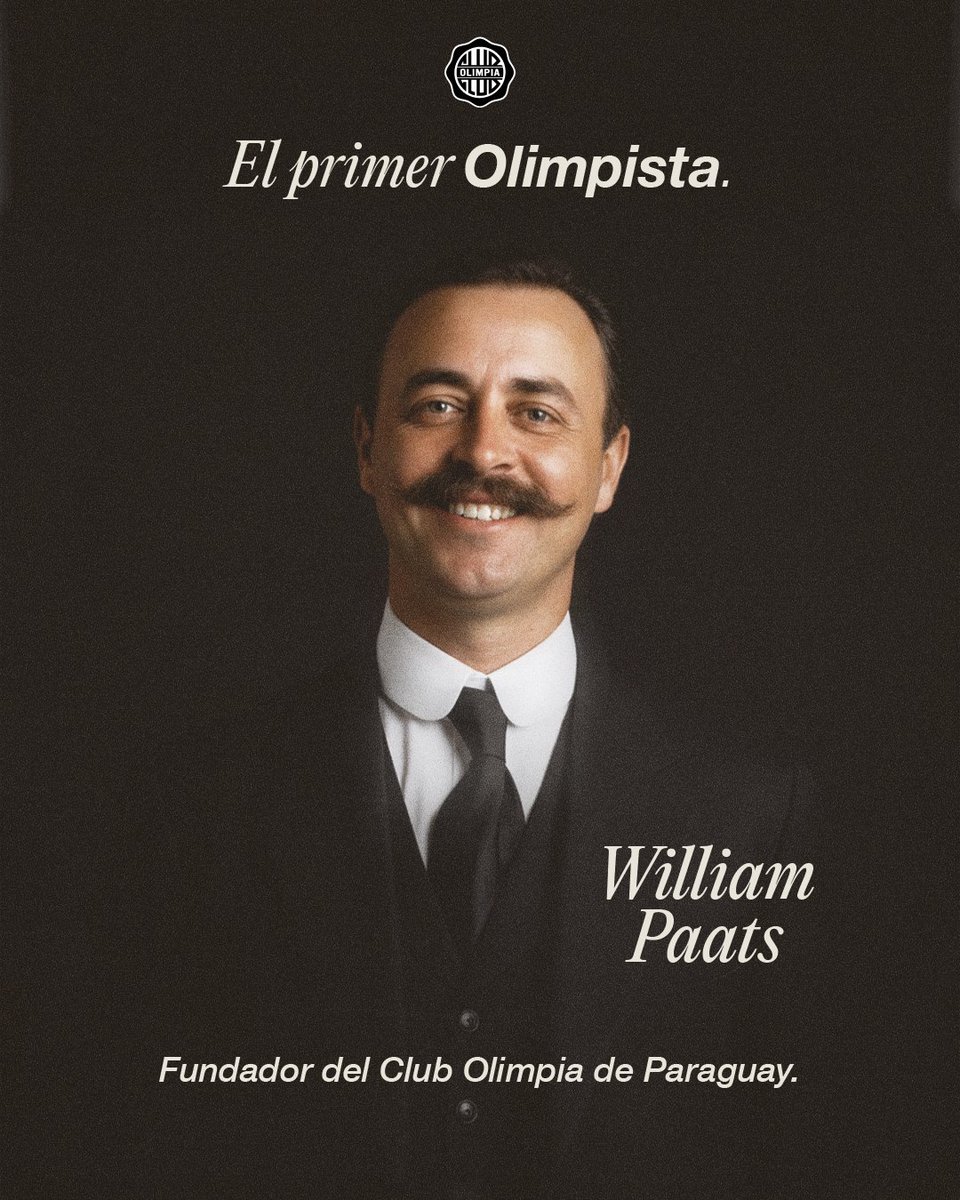 🇳🇱 𝐇𝐨𝐧𝐨𝐫 𝐞𝐭𝐞𝐫𝐧𝐨 𝐚𝐥 𝐨𝐫𝐢𝐠𝐞𝐧 𝐝𝐞 𝐧𝐮𝐞𝐬𝐭𝐫𝐚 𝐠𝐫𝐚𝐧𝐝𝐞𝐳𝐚.

El hombre que convirtió un sueño en historia y un ideal en el Club más glorioso del Paraguay.

Nuestro fundador.

Su legado vive en el corazón de cada Olimpista del mundo.

🤍🖤🤍