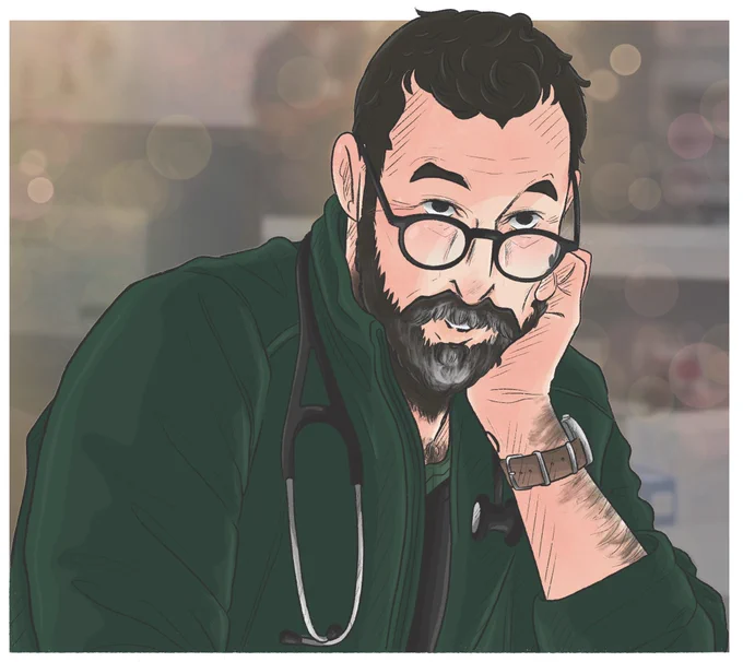 Hi everyone! I'm Natalie A freelance digital artist from Scotland Deep in my Pitt era . Commissions: open . Patreon: Etsy: Kofi: Email: natendo91@