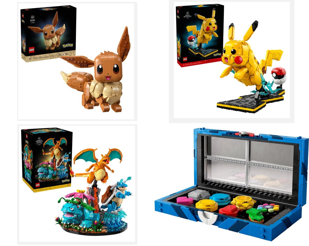 ポケモン×レゴのコラボ】海外よりポケモンコラボが発表 ?️発売日：2 
