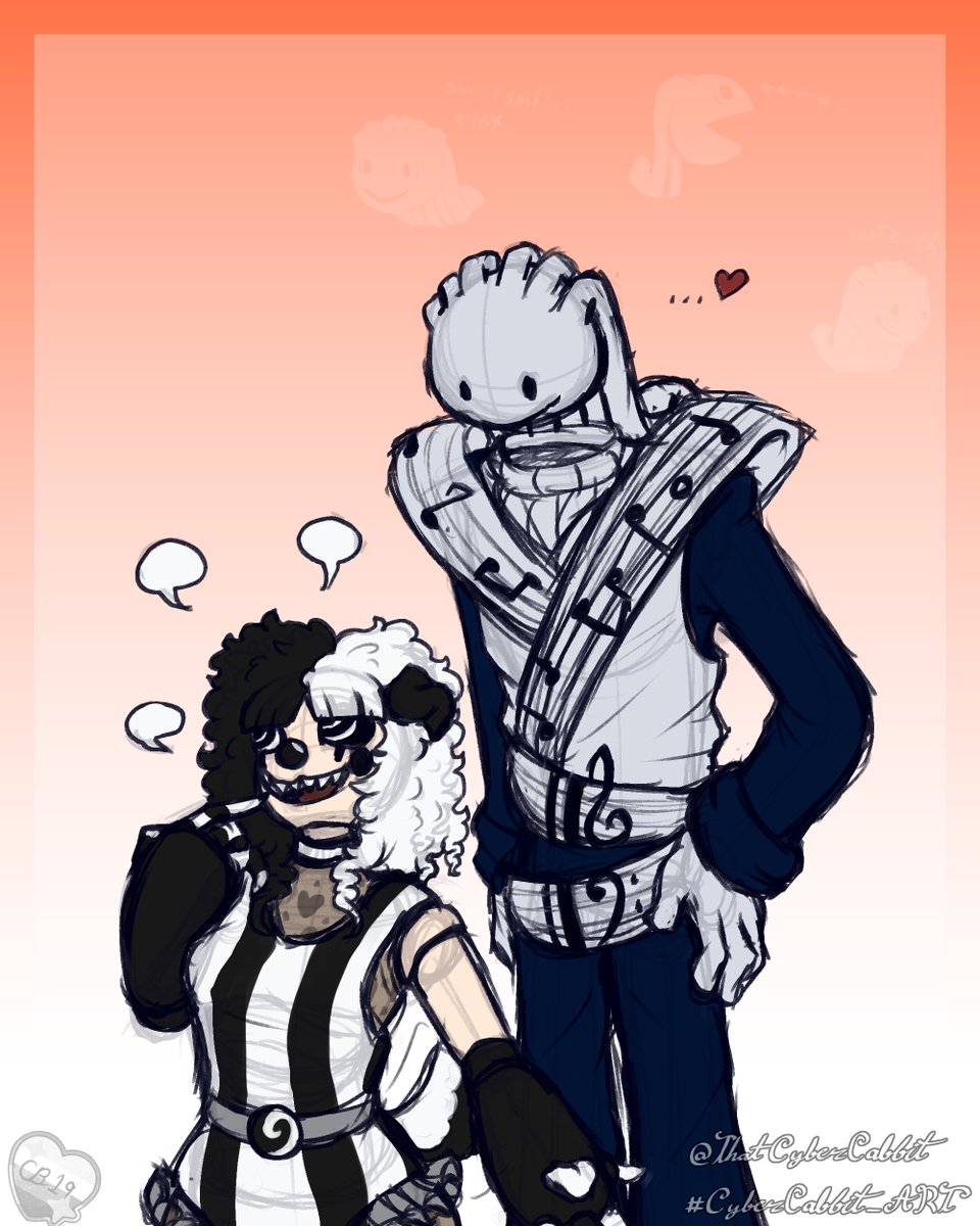 ThatCyberCabbit's tweet image. A little sketch of both mine (Topsy) and @Pogo_The_Goat's (Echo) TADC Ocs hangin out.

They would get along great-

#TheAmazingDigitalCircus #TADC #TheAmazingDigitalCircusOc #CyberCabbit_ART