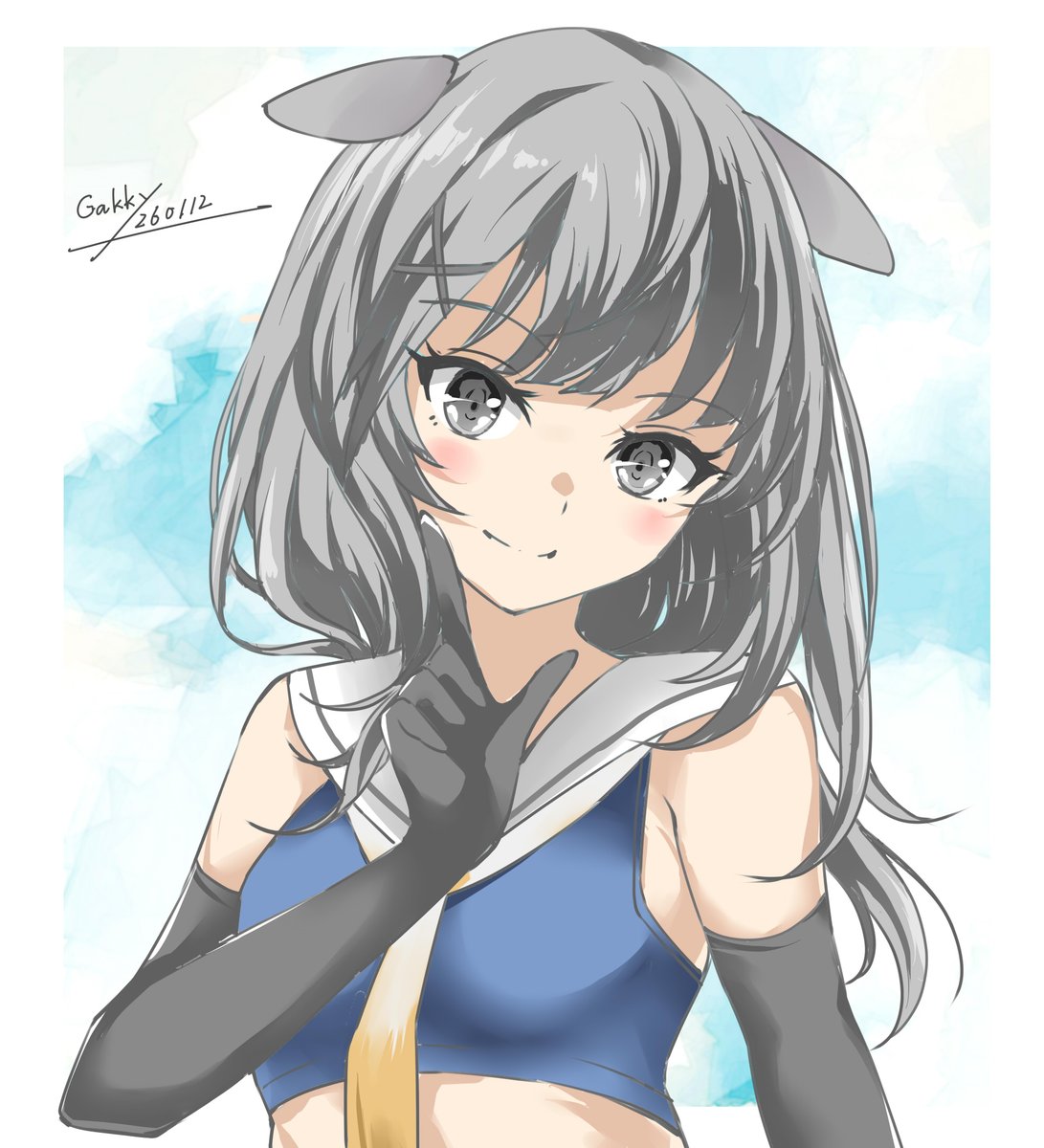 「#艦これ版真剣お絵描き60分一本勝負_20260112 #艦これ版深夜の真剣お絵」|GAKKYのイラスト