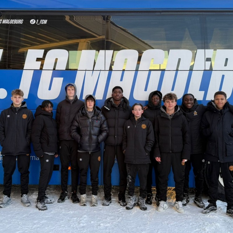 CambridgeUtdFC's tweet photo. It was a huge weekend for our Academy on the European stage! 🇩🇪🌍

#CamUTD | @cufcacademy1