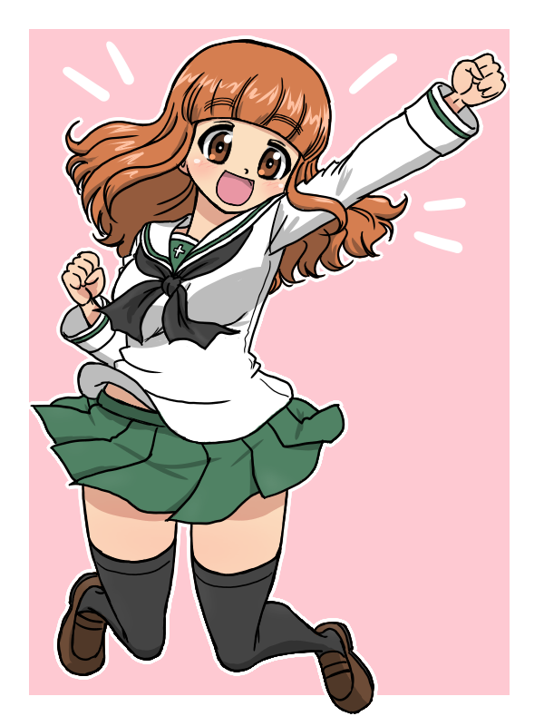 連休終わりにさおりんを描きました