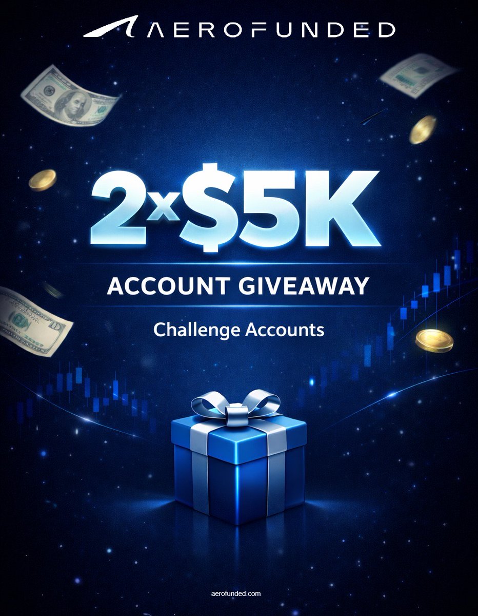 🚨10k Challenge Giveaway 🎁 🚨

1. Follow <a href="/AeroFunded/">AeroFunded</a> <a href="/Majeed_Fxx/">MAJEED_Fx</a> @Uncle_IB

2. Join Discord: discord.gg/UWdY8GKUD
3. Tag 3 Trader Friends

Also Follow: <a href="/khalifaforex747/">Khalifa</a> @Ameer_fx01 <a href="/usmanmoduk/">Born to trade 👑</a> <a href="/the_Mourh/">XAU KILLER</a> <a href="/badaru_yau96/">It's possible 📊📈</a>

Winners in 48 Hours.

AeroFunded.com