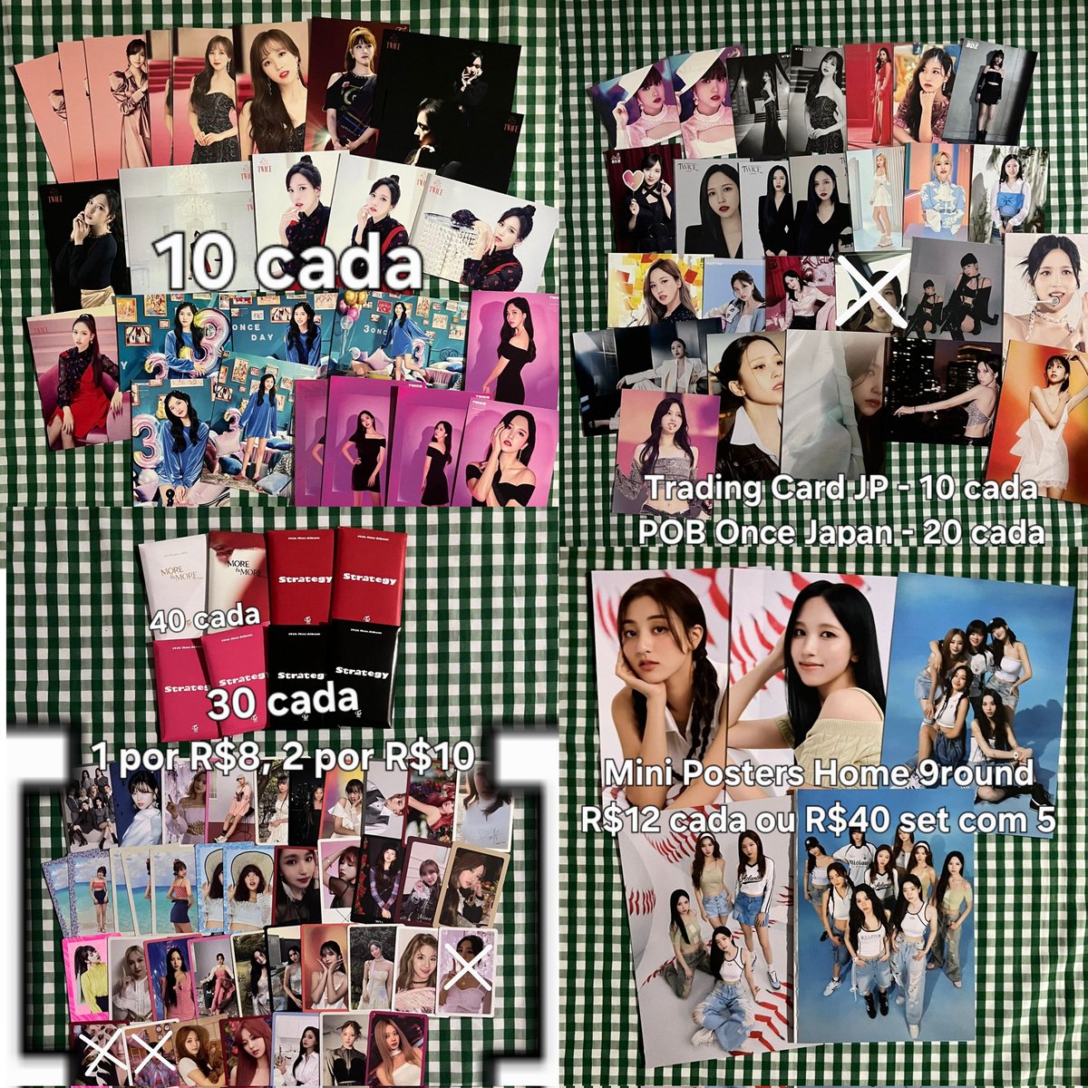 itsnoteasyforyu's tweet photo. ☆ POBs JYP + Mini Poster MiHyo ☆
☆ Inclusões OT9 + Outros Grupos ☆ https://t.co/JvCUXaLVba