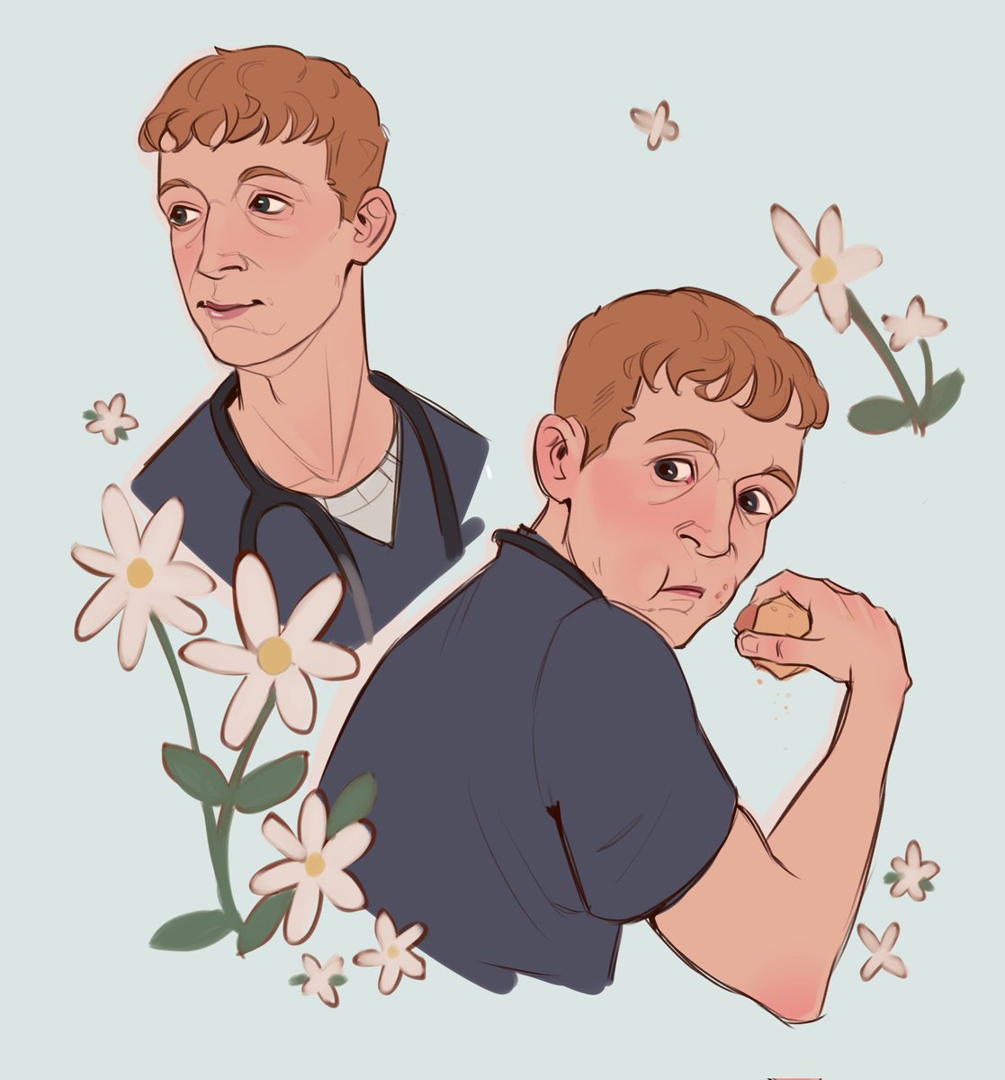 KNKanGR's tweet photo. 🥹
#thepitt  #denniswhitaker #thepittfanart https://t.co/0odEe6ePan