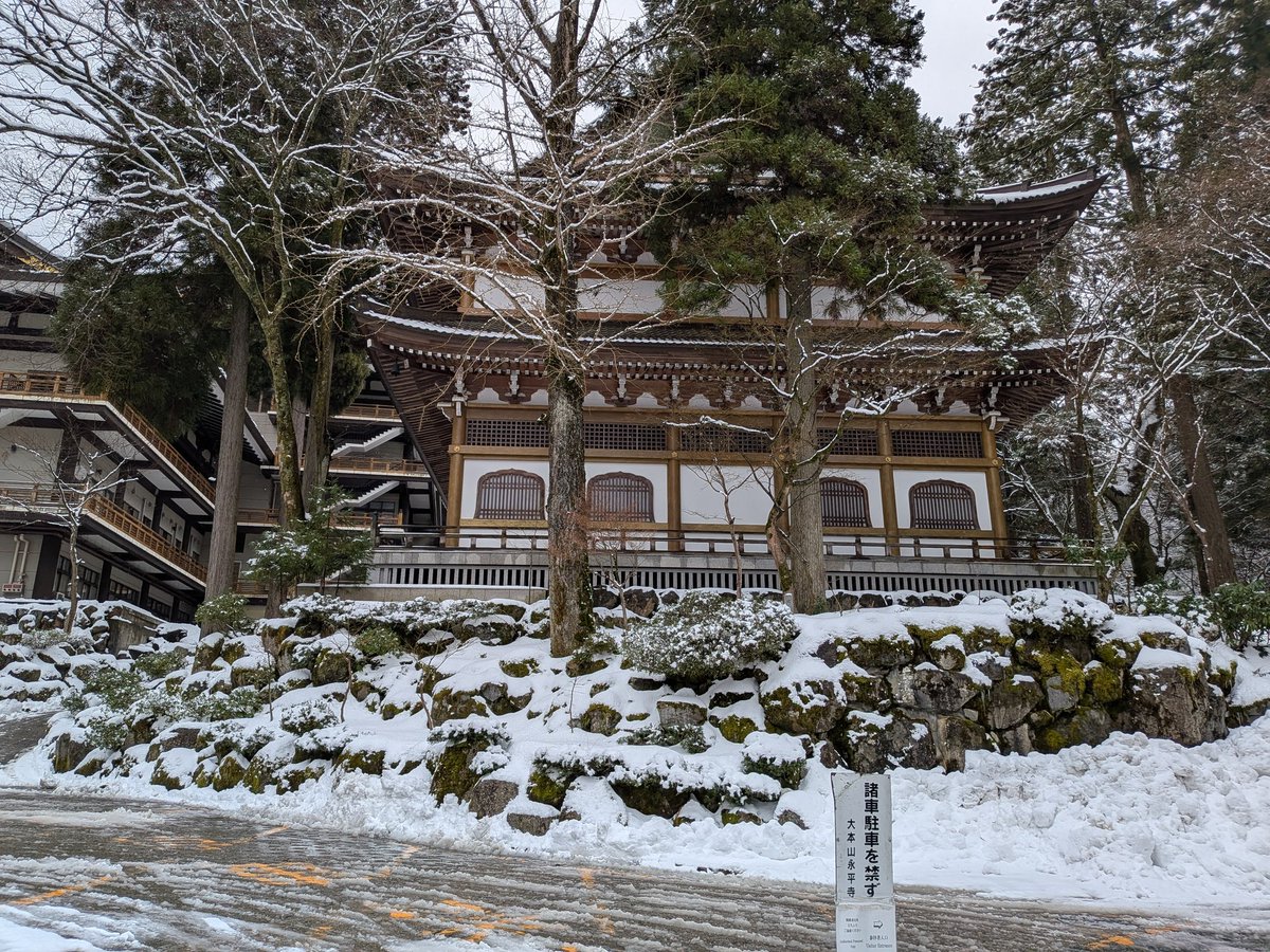 doorglee's tweet photo. 雪の中来てよかった https://t.co/T34sIPHU6z