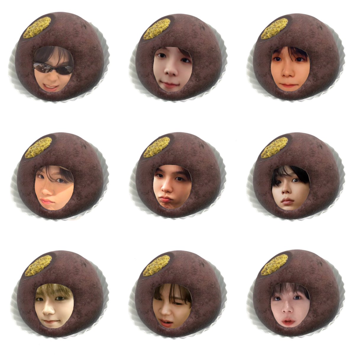 sho_mevol's tweet image. 咬一口巧克力大福吧🍫🍡

#타로요기요