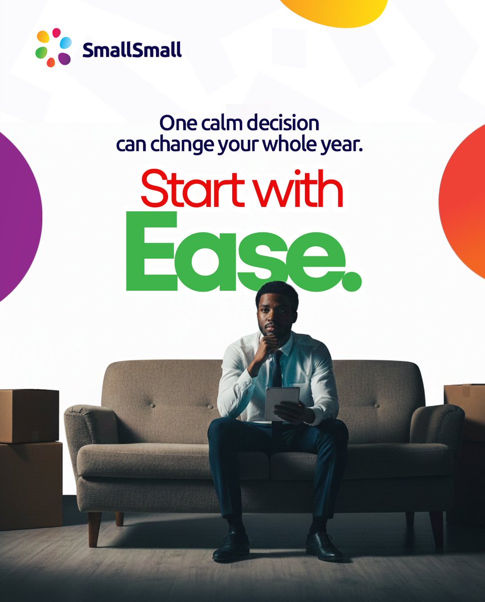 smallsmallhq's tweet photo. January in Lagos isn’t about doing too much.
It’s about getting your life back into rhythm.

After December expenses, long breaks, and big plans, most people just want one thing, a smoother way to move forward.

Less pressure.
Better planning.
Smarter choices.

#SmallSmall https://t.co/JYslqe6UZQ