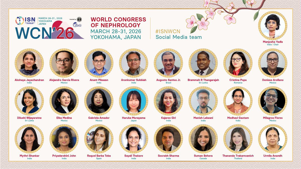 World Congress of Nephrology tweet media