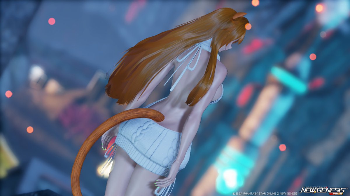 こちらご注文のチェリーキラーニットカヌロンよねさんで御座います #pso2ngs_ss