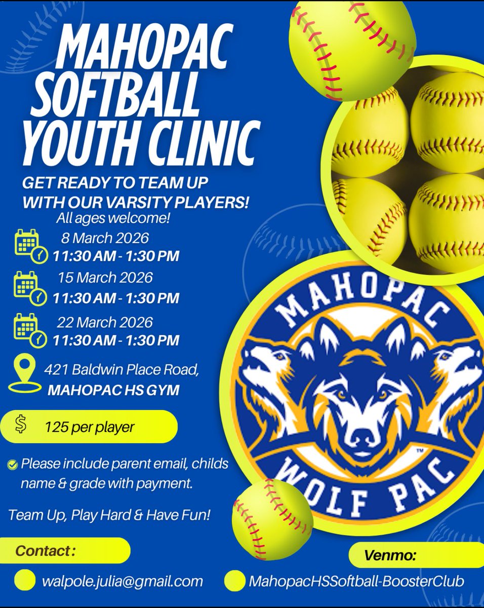 MahopacSoftball's tweet photo. https://t.co/2oDv1e8Rxd