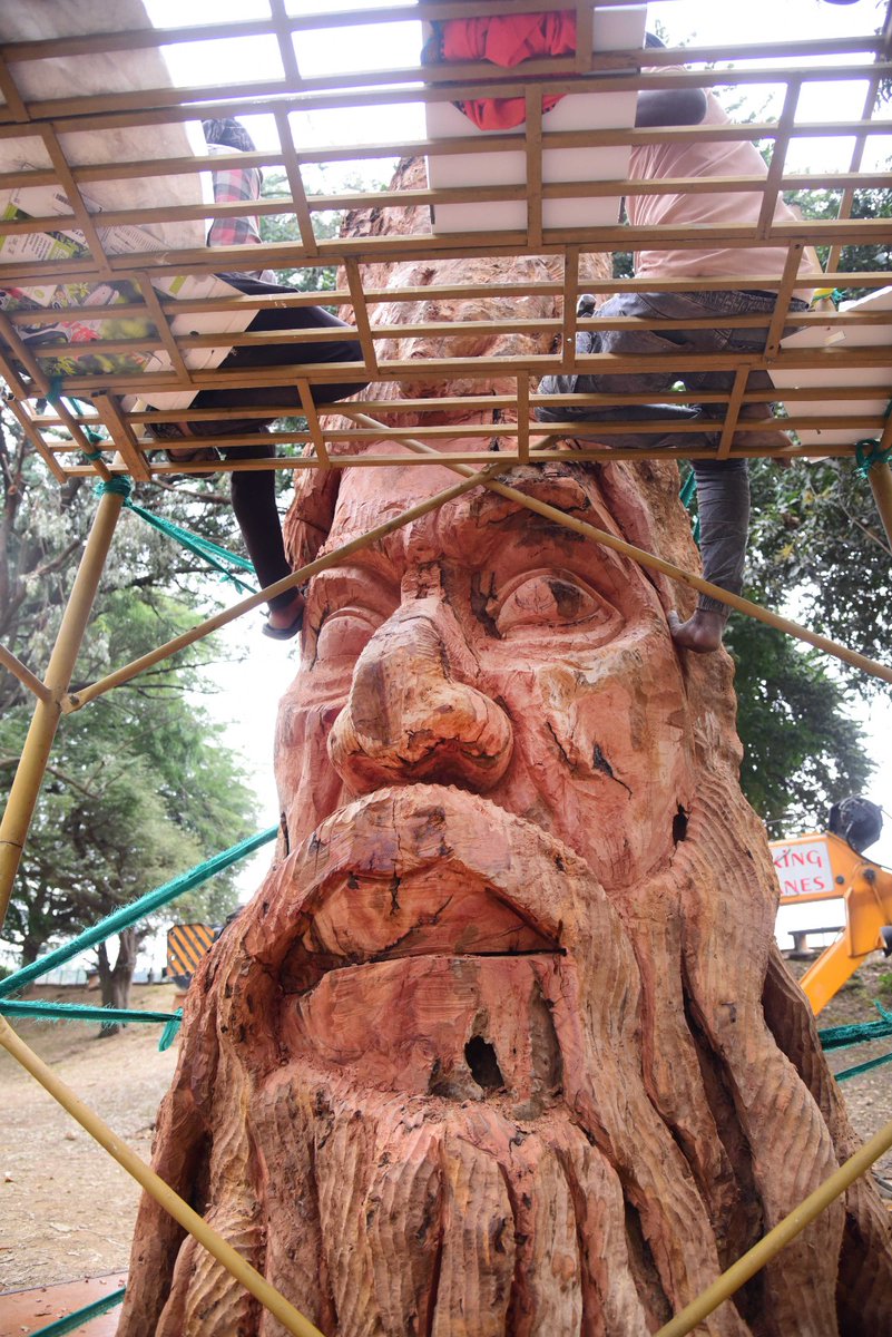 timesofindia's tweet image. Preparations are in full swing at the #Lalbagh Glass House ahead of the 219th #RepublicDay Flower Show, titled “Tejasvi-Vismaya.” This year’s theme celebrates the #life and literary legacy of legendary writer K.P. Poornachandra Tejasvi. The show will be inaugurated by the