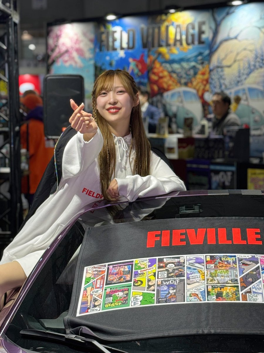 n_spulse0907's tweet photo. 2026.1.9(Fri)
東京オートサロン2026

#FIEVILE ブース
#林れむ ちゃん @hayashi_rem 

#東京オートサロン #TAS  
#フィールドビレッジ https://t.co/MyEfTwOWhT
