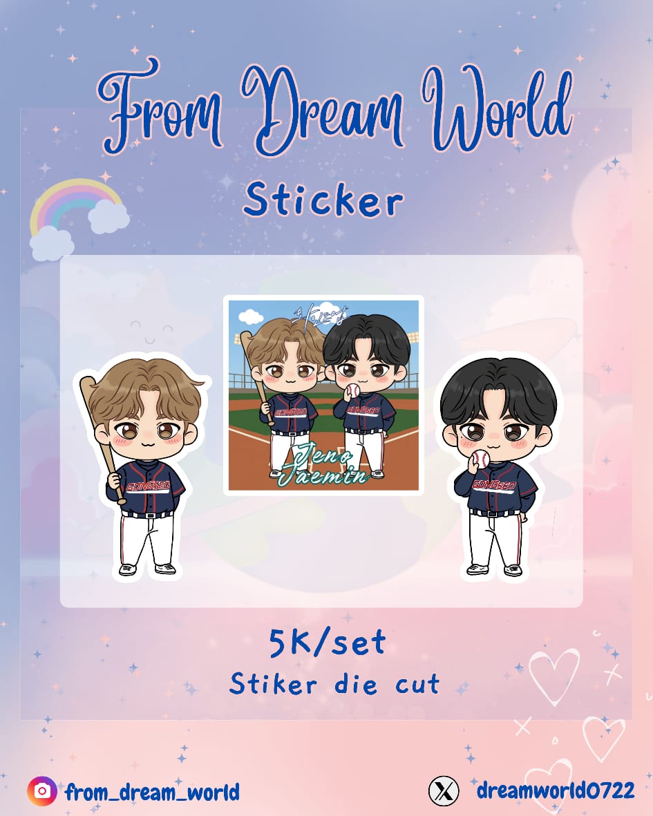 dreamworld0722's tweet photo. ✨OPEN PO [PRE-ORDER]✨

⚾️WIND UP JENO JAEMIN ACRYLIC PHOTOCARD HOLDER &amp; KEYRING [FANMADE]⚾️

💵 Price on Pict

✅️ Ada GO WhatsApp 
✅️ Pelunasan &amp; CO by 🍊 
📍 Mojokerto, Jawa Timur

📅 CLOSE PO : TBA

Form PO : https://t.co/2IV7Dv2MLy

#JENO #JAEMIN #WINDUP #NCTDREAM #WTS https://t.co/CNmVFlmPIF