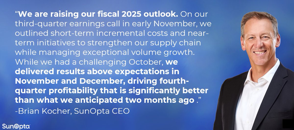 SunOpta tweet media