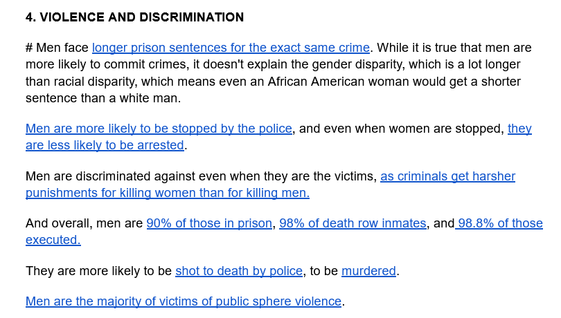 fuckfeminism_01's tweet photo. DEBUNKED:

The level of female propaganda has reached a new low.
I knew that females always project their crimes and privileges onto men, but I never thought they would dare lie about such well-known facts.

(1/4) https://t.co/nOFOHvLW60