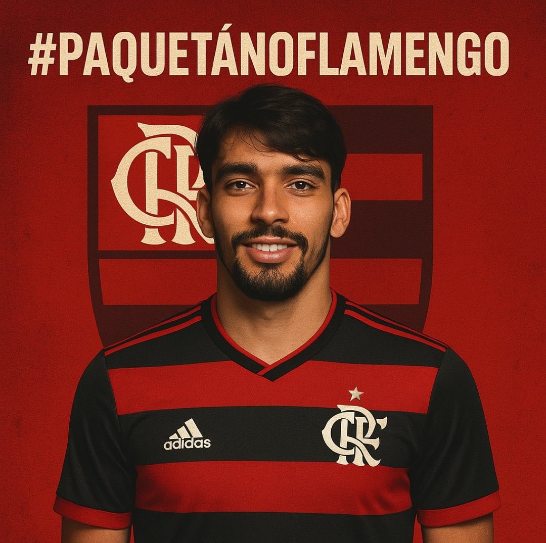 Se você viu esse tweet comente: #PaquetaNoFlamengo