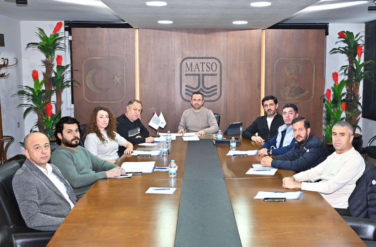 MATSO Haftalık Olağan Yönetim Kurulu Toplantımızı gerçekleştirdik.
Toplantıda;
📌 Bölge ekonomisine yön veren turizm, sanayi, tarım ve ticaret başta olmak üzere birçok konuyu ele aldık.