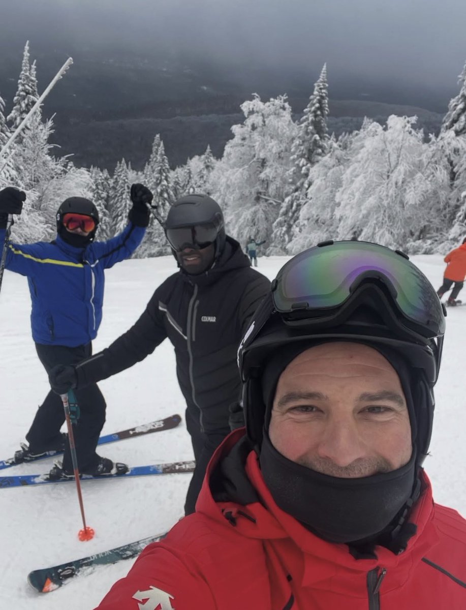 Blue bird day on the slopes with a side of great food and amazing friends. A perfect way to slide in 2026. First time at Tremblant and it didn’t disappoint.  Excited to book the next ski trip. Any suggestions?