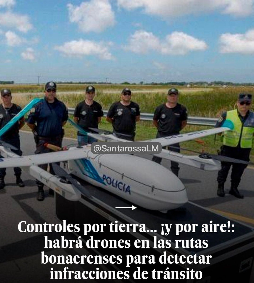 En Panamericana nos cagan a tiros -literalmente- por las motos y nadie hace nada, pero para recaudar compran drones. Indignante