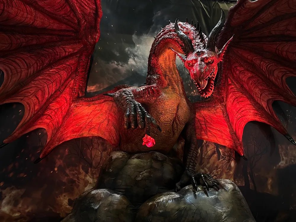 JeanFeliz_'s tweet photo. Forever in my top 10 dragon fights in video games, and Dragon designs across all mediums. https://t.co/t2nDTytmbI