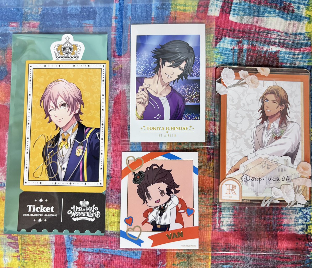 うたプリ ライエモ 15th CD 会場特典 ポスター 直筆サイン入り 交換