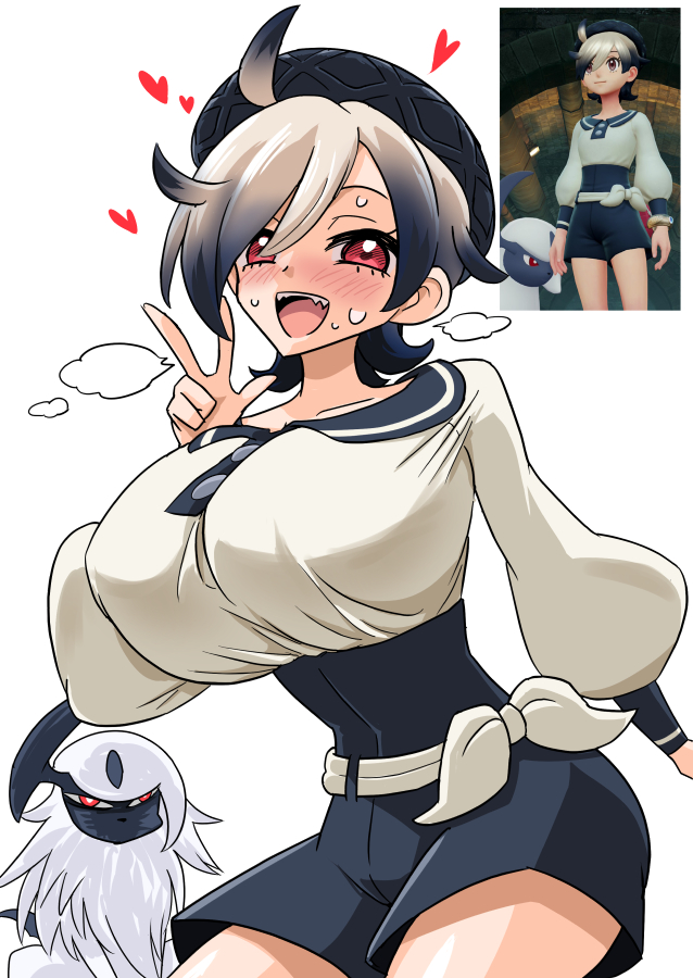 #三連休はフォロワーさんが増えるらしい 
最近はポケモンZA描いてます。何故か自分を一番よく描いてます 