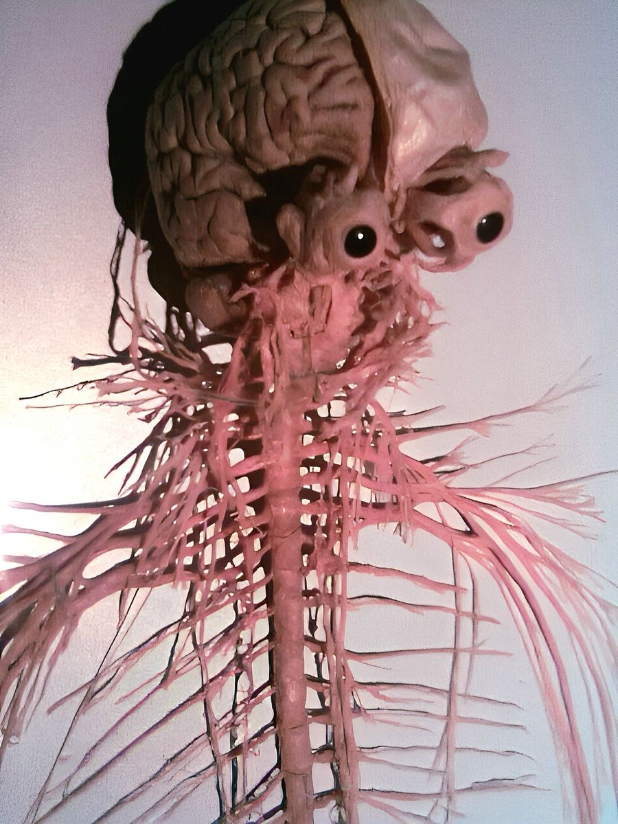 No sé quién decidió que los esqueletos dan miedo, pero yo estaría re cagada si el que me persigue fuera el sistema nervioso.