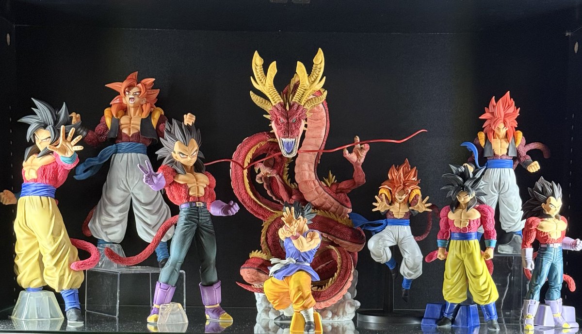 上向いてる関係で正面から撮ると顔隠れちゃうけどこの悟空結構